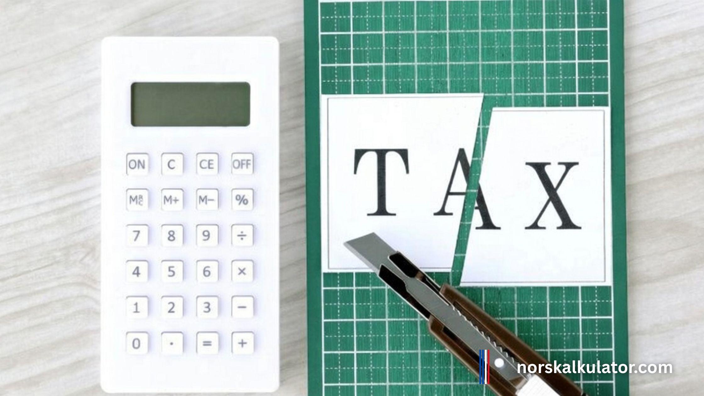 Slik beregner du inntektsskatt i Norge